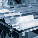 Metal,Products,Bent,On,A,Bending,Machine.,Factory,Made,Products.