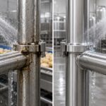 Rust versus shine in food processing